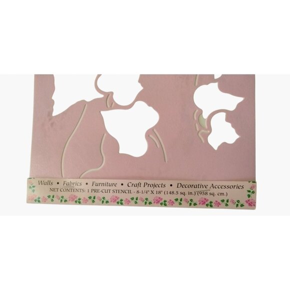 Delta Home Stencil Ivy Border Pre-Cut Walls Furniture Craft - Picture 4 of 9